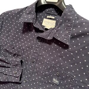 Denim & Supply Ralph Lauren Navy Casual Button Down Shirt